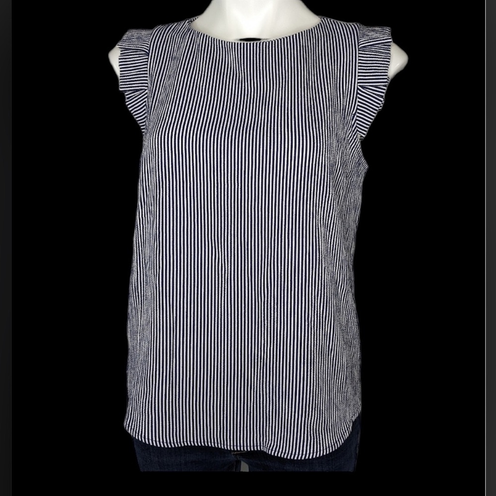 White/Blue top